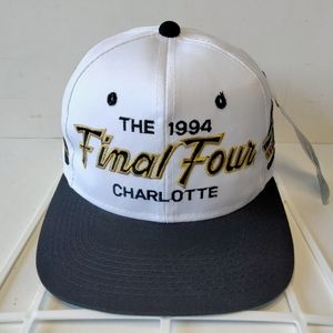 Vtg The 1994 Final Four Charlotte Snapback Hat Sports Specialties NCAA New NWT